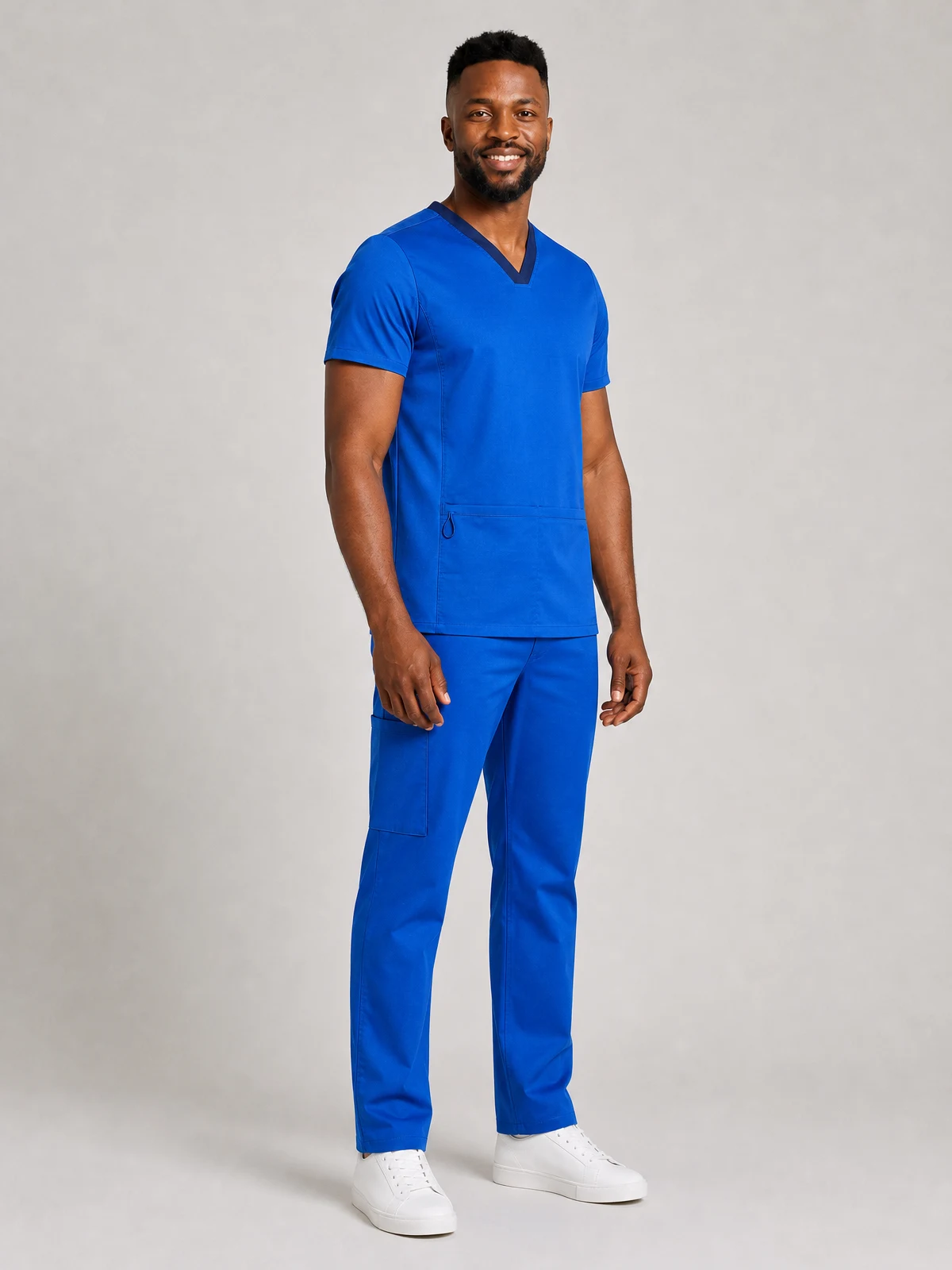 Men's Riley Straight Scrub Pant – side view