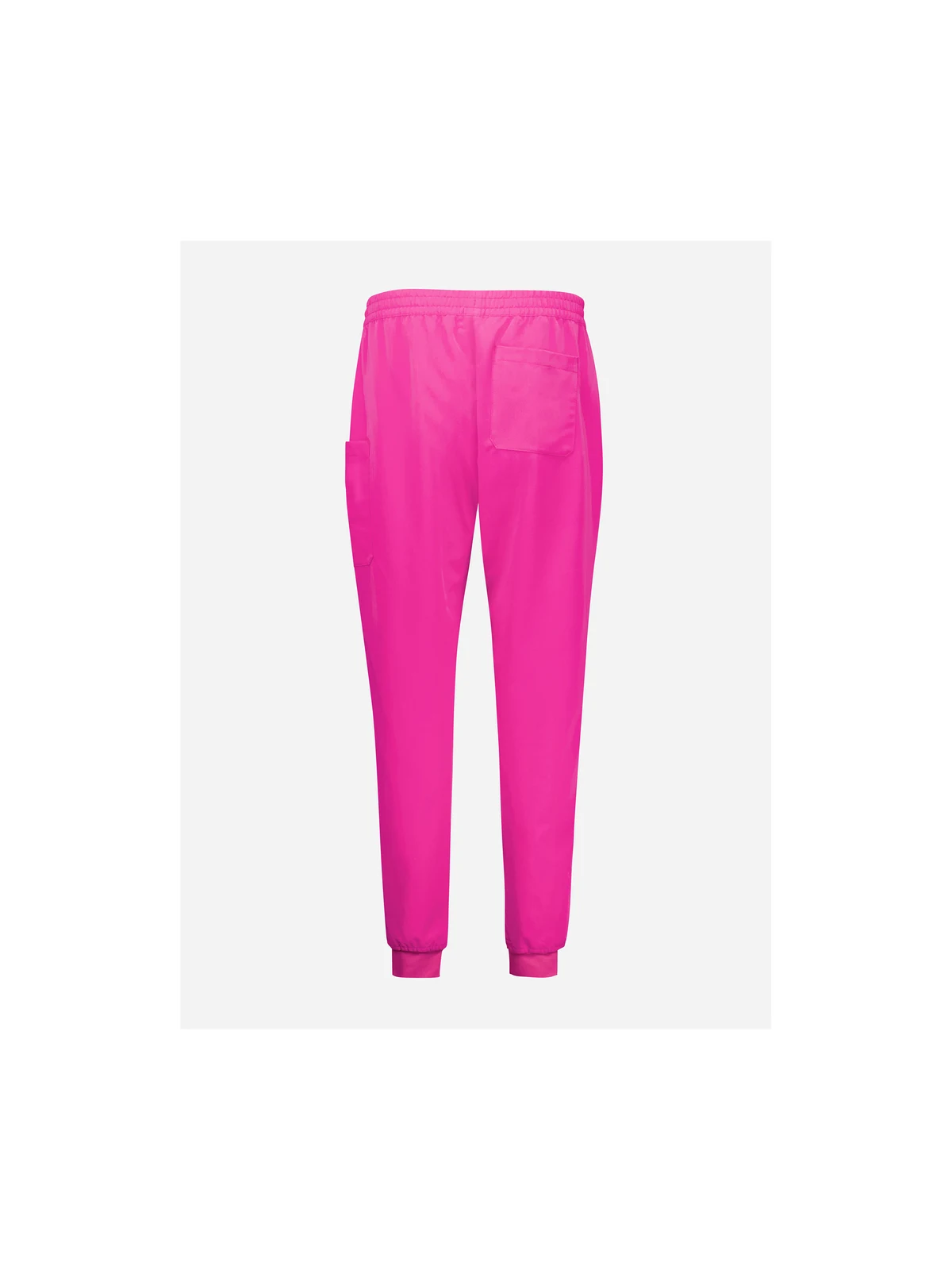 Women's Pink Jogger Scrub Pant in Pink – back view