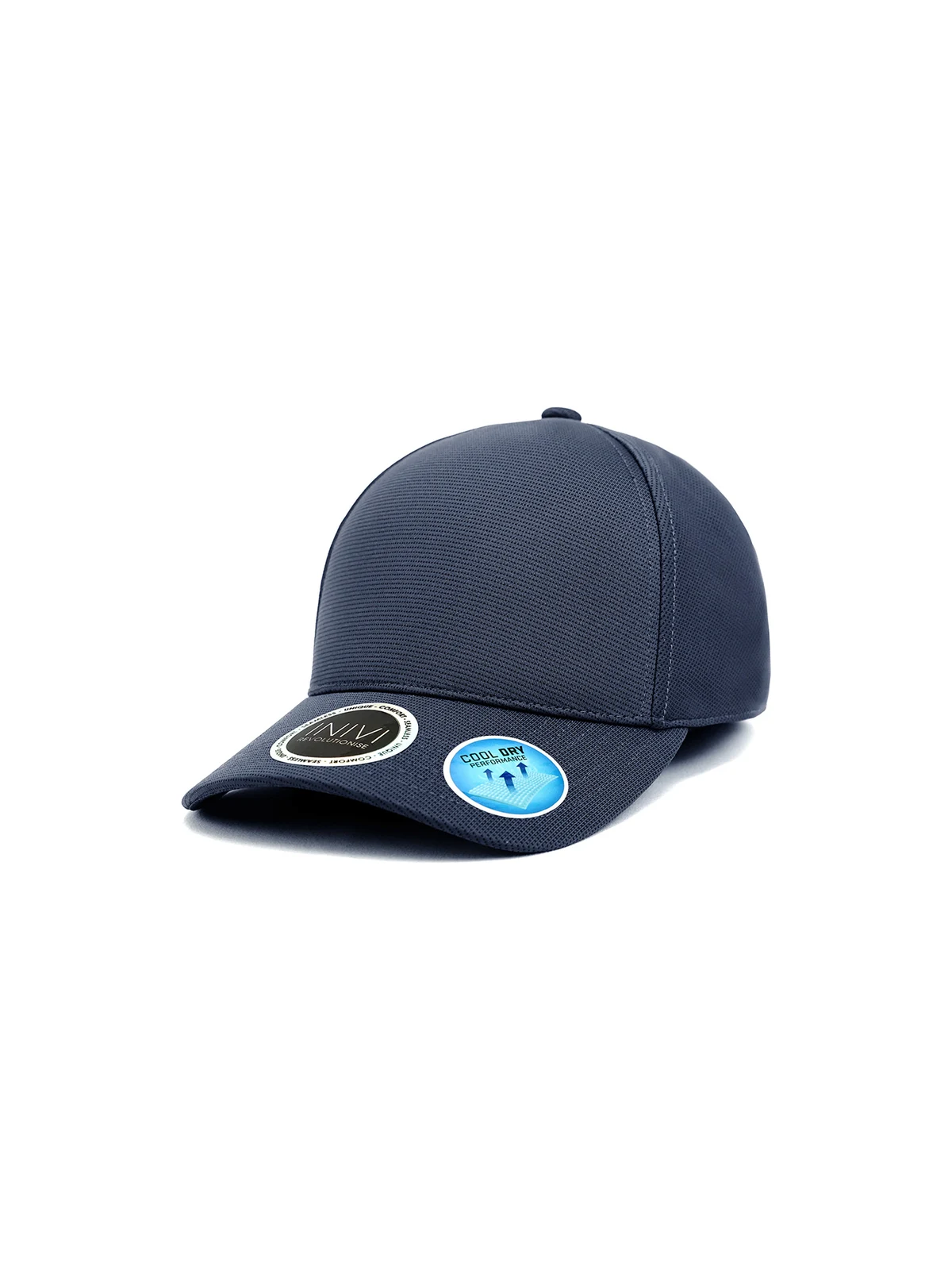 Bamboo Cap in Navy – front view