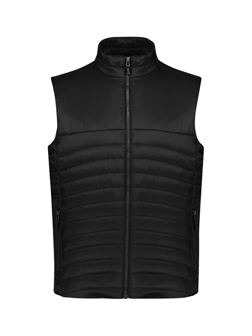 Expedition Men's Vest in Black – front view