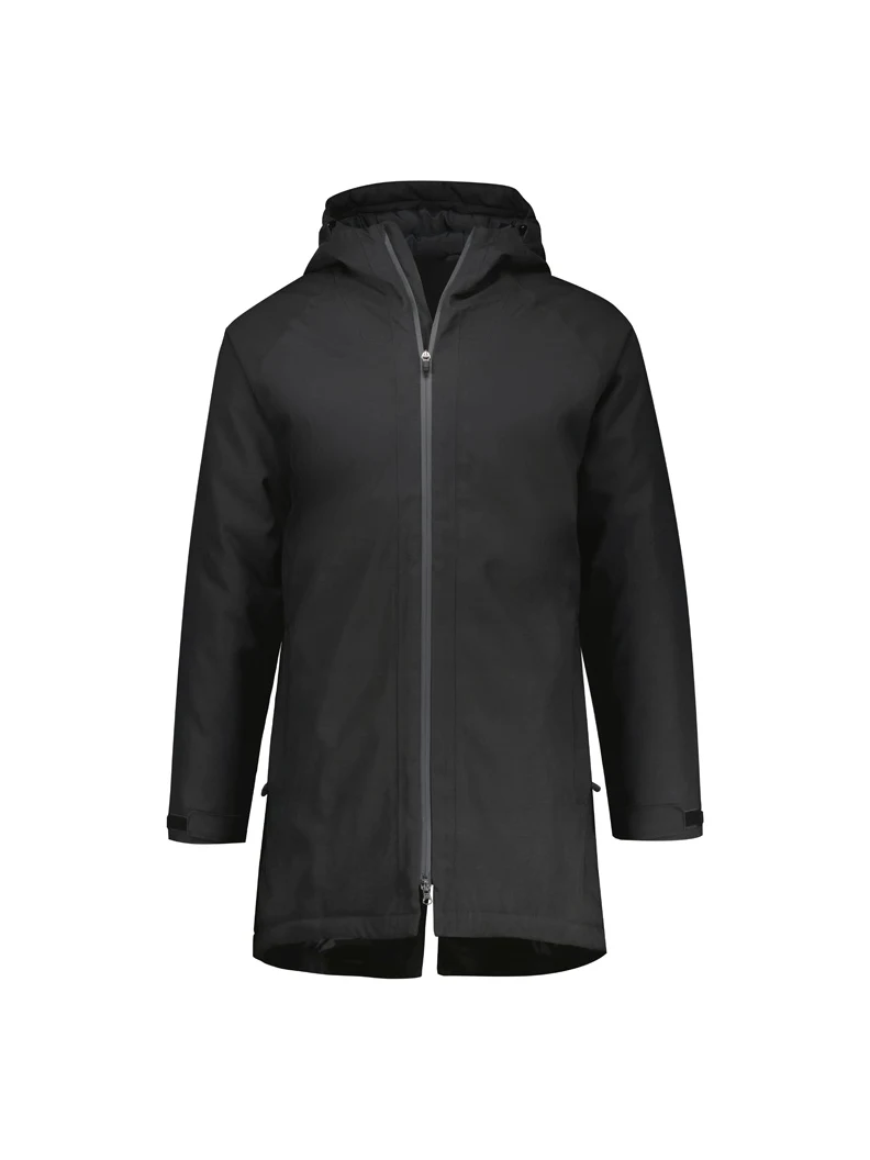 Unisex Sphere Jacket in Black – front view