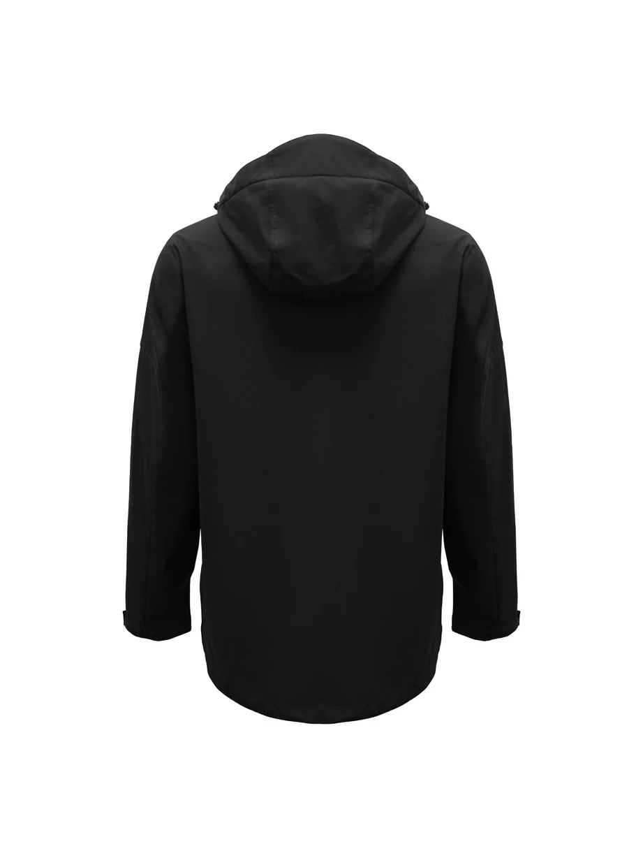 Men's Atlas Jacket in Black – back view