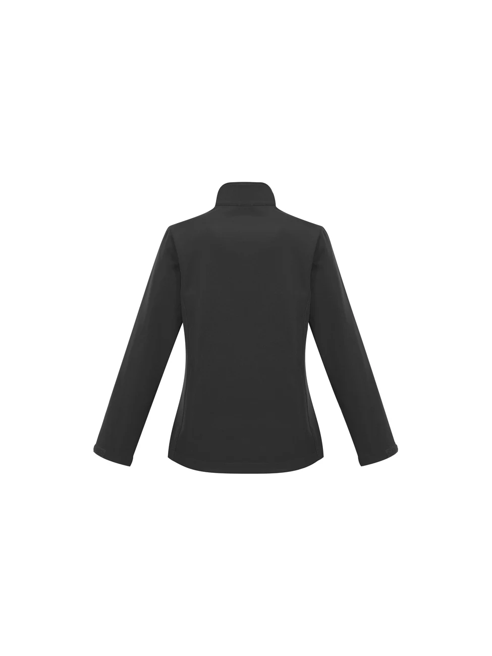 Ladies Apex Lightweight Softshell Jacket in Black – back view