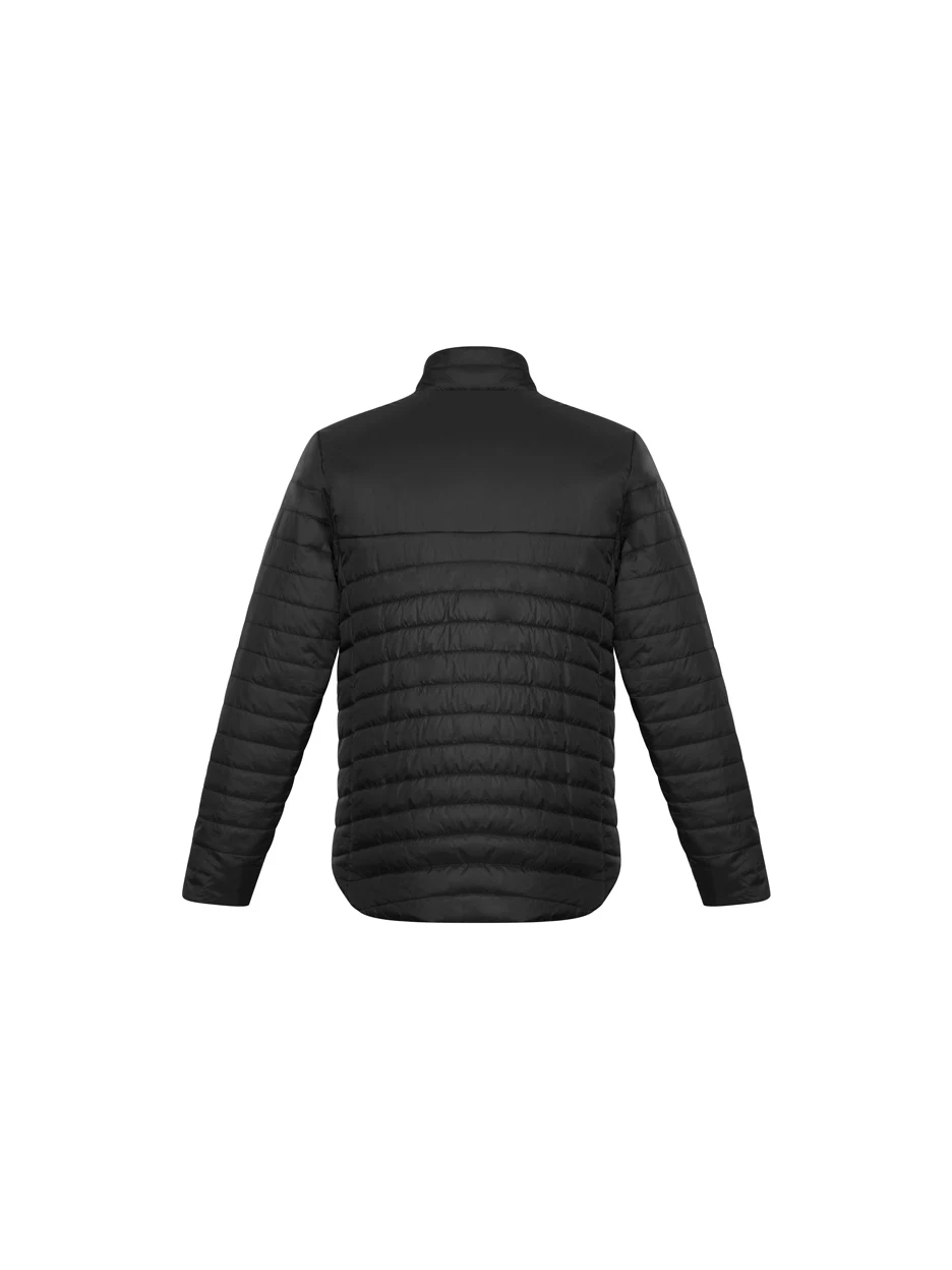 Men's Expedition Quilted Jacket in Black – back view