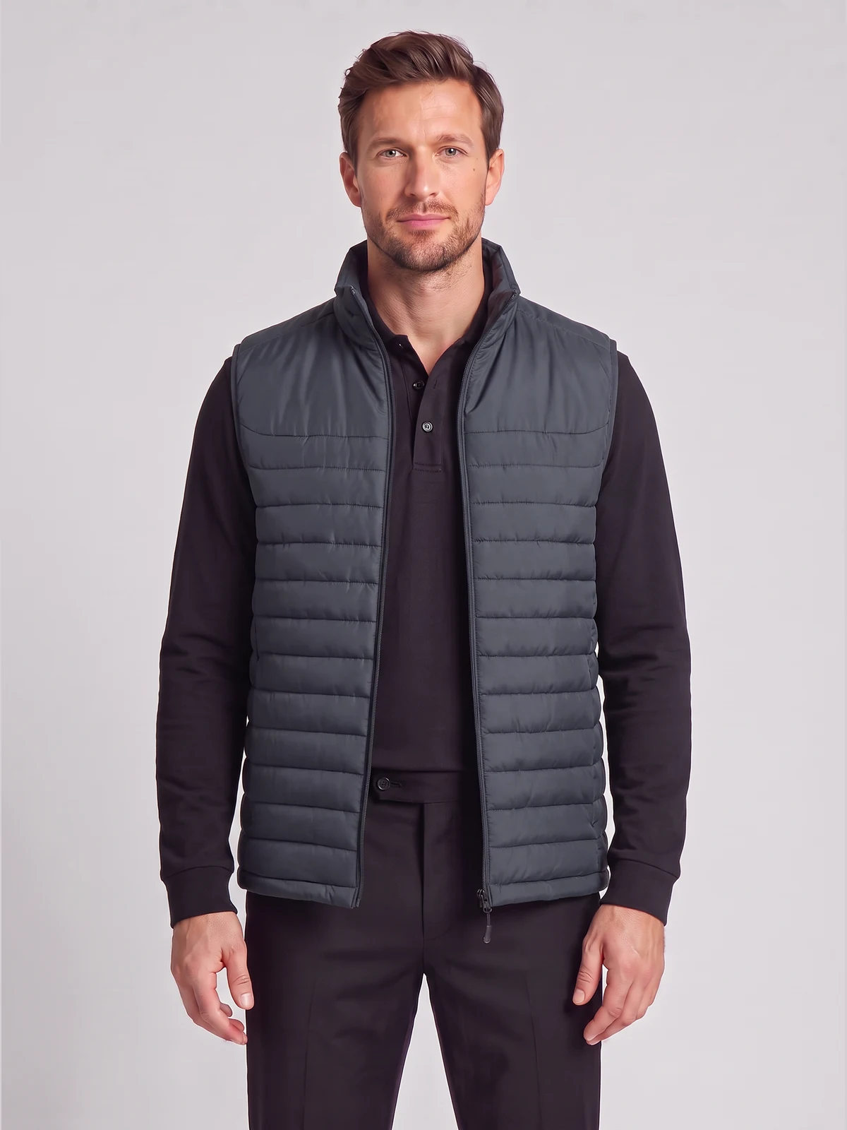 Arches Men's Padded Vest – front view