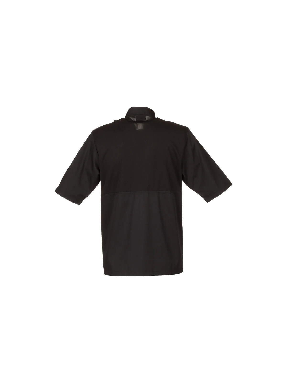 Montreal Cool Vent Chef Jacket in Black – back view