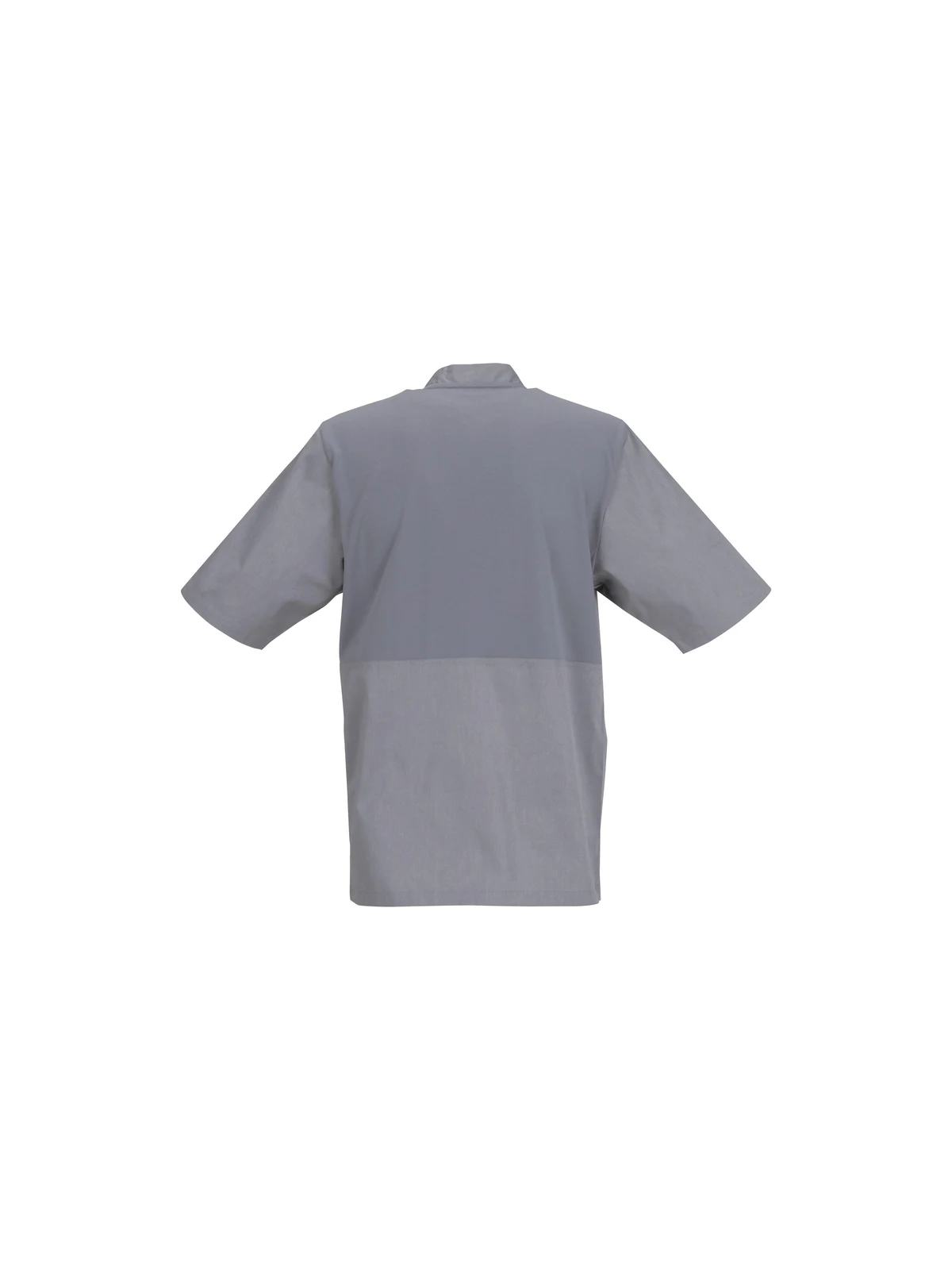 Montreal Cool Vent Chef Jacket in Grey – back view