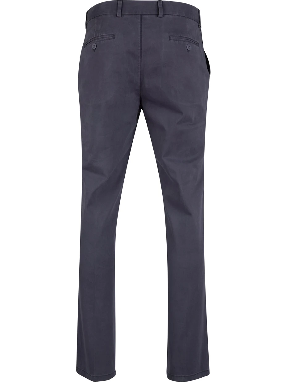 Men's Boston Chino in Dark Grey – back view