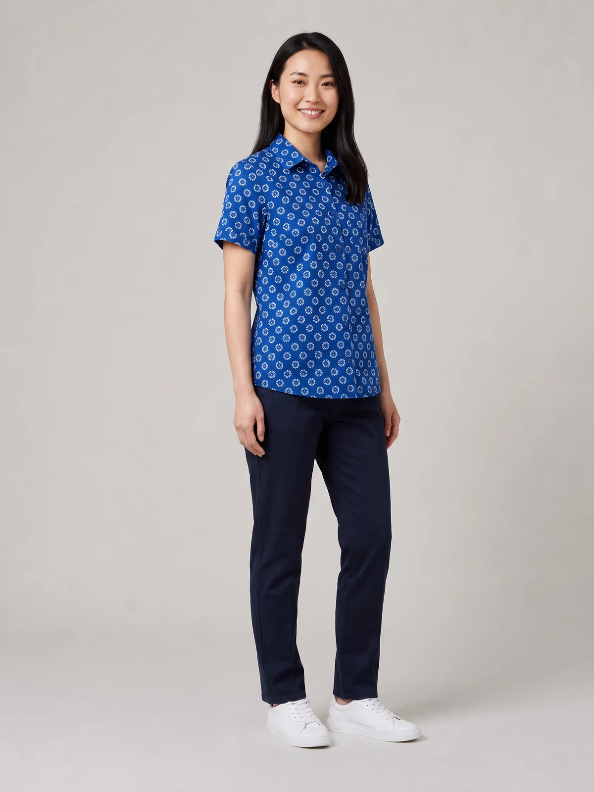Ladies Boston Chino – side view