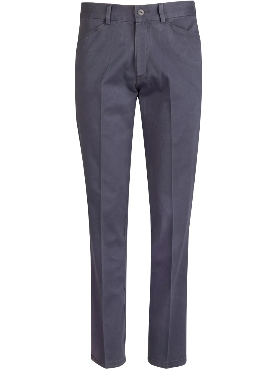 Ladies Boston Chino in Dark Grey – front view