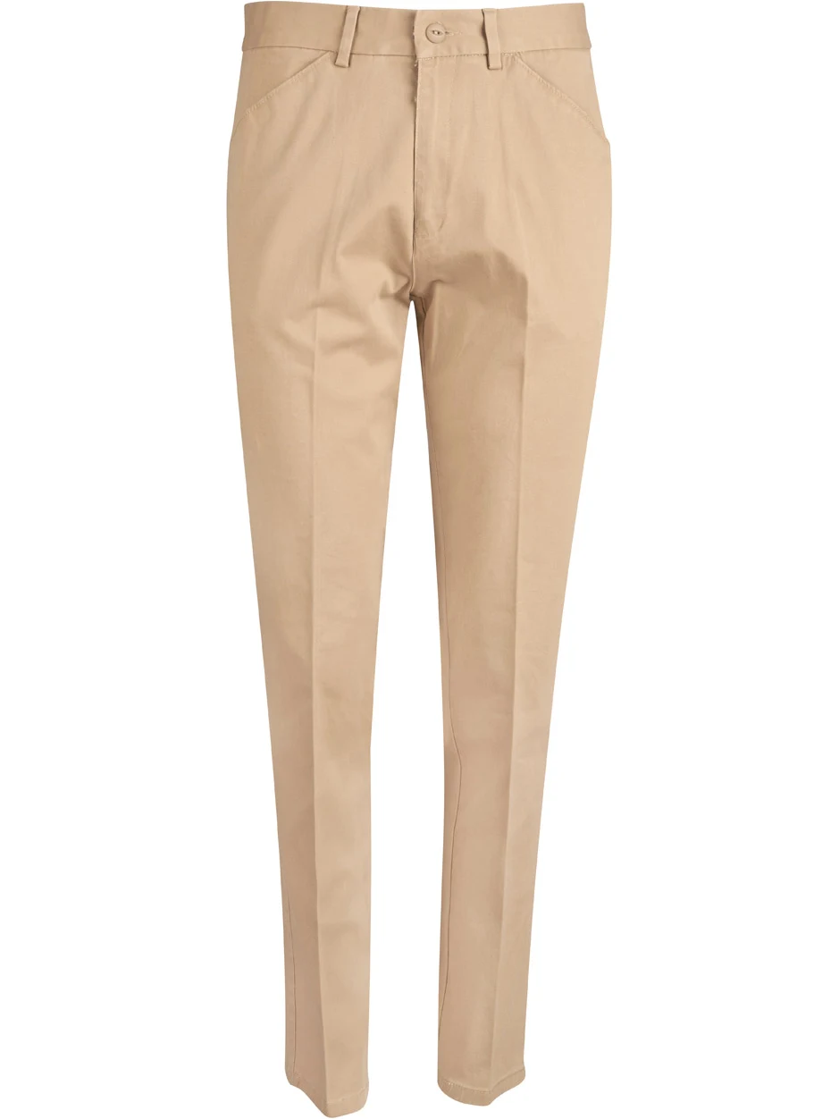Ladies Boston Chino in Stone – front view