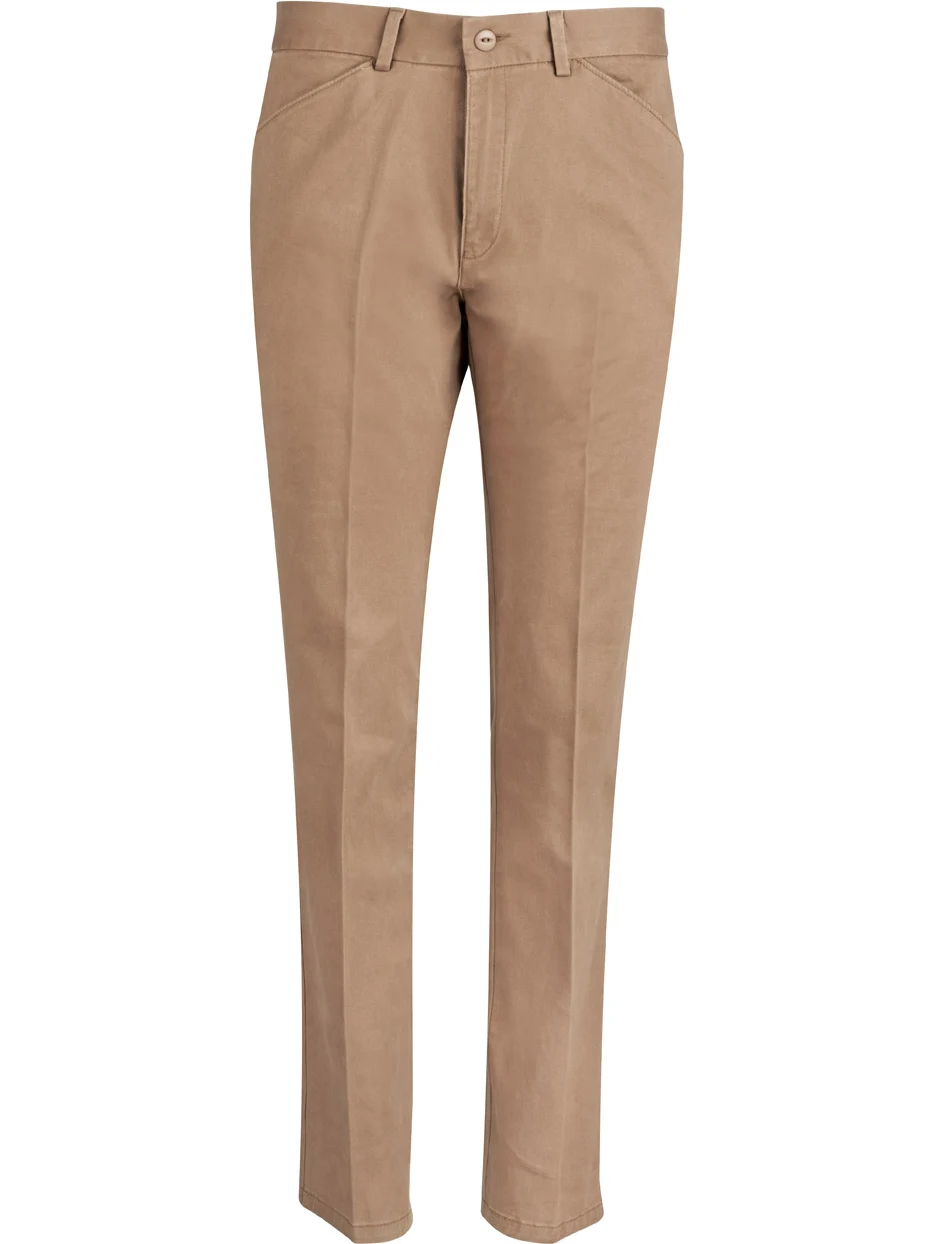 Ladies Boston Chino in Toffee – front view