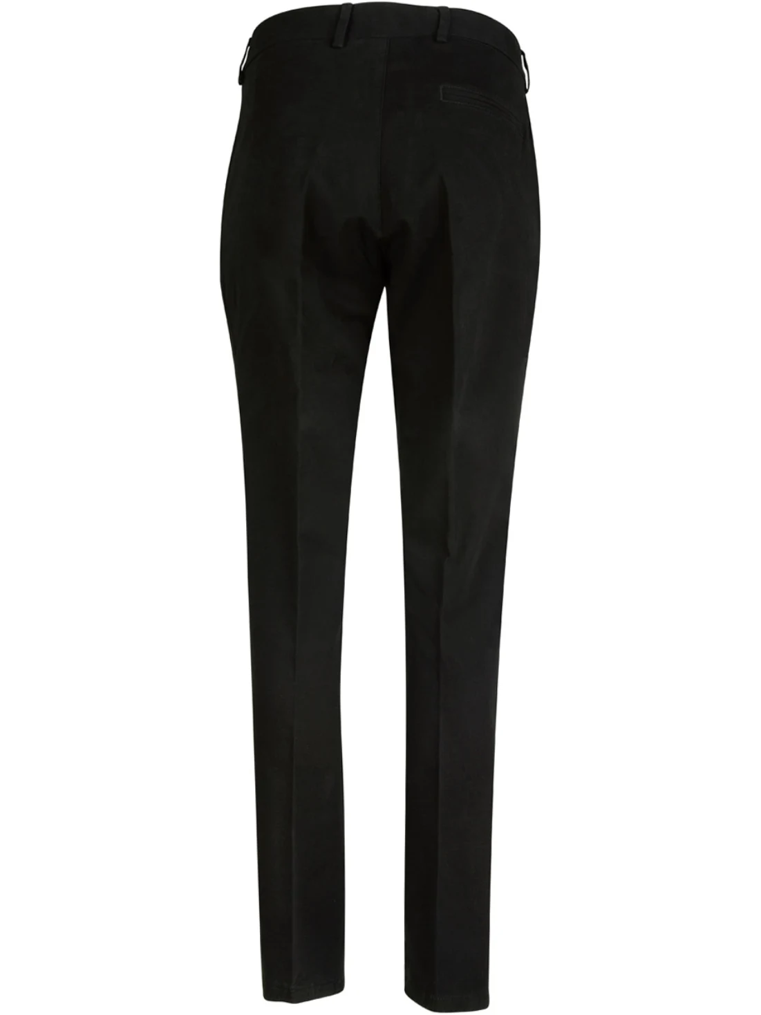 Ladies Boston Chino in Black – back view