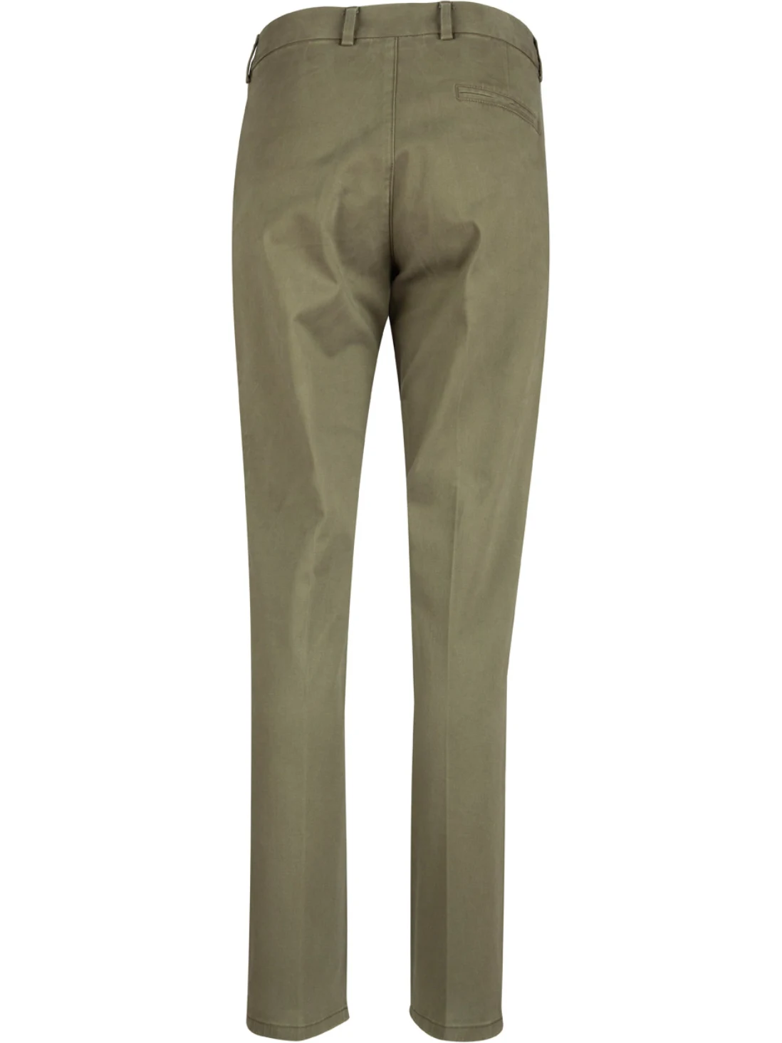 Ladies Boston Chino in Olive – back view