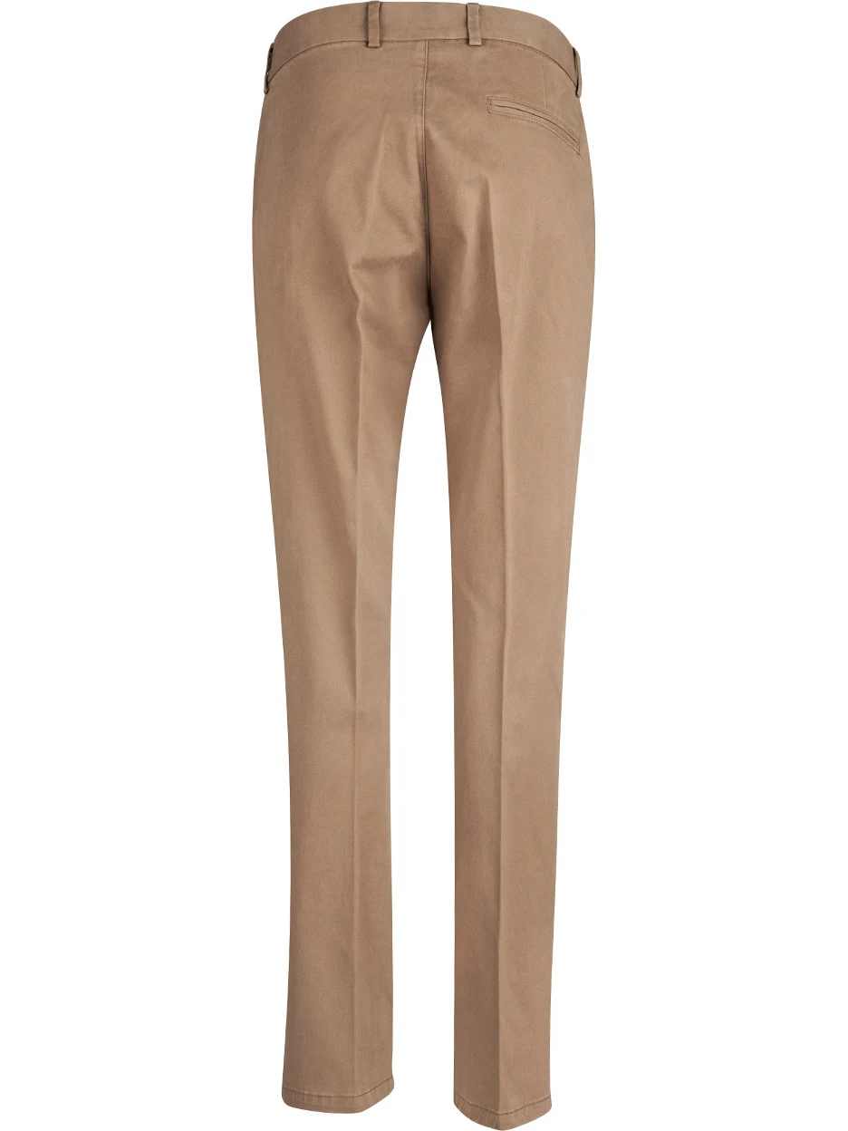 Ladies Boston Chino in Toffee – back view