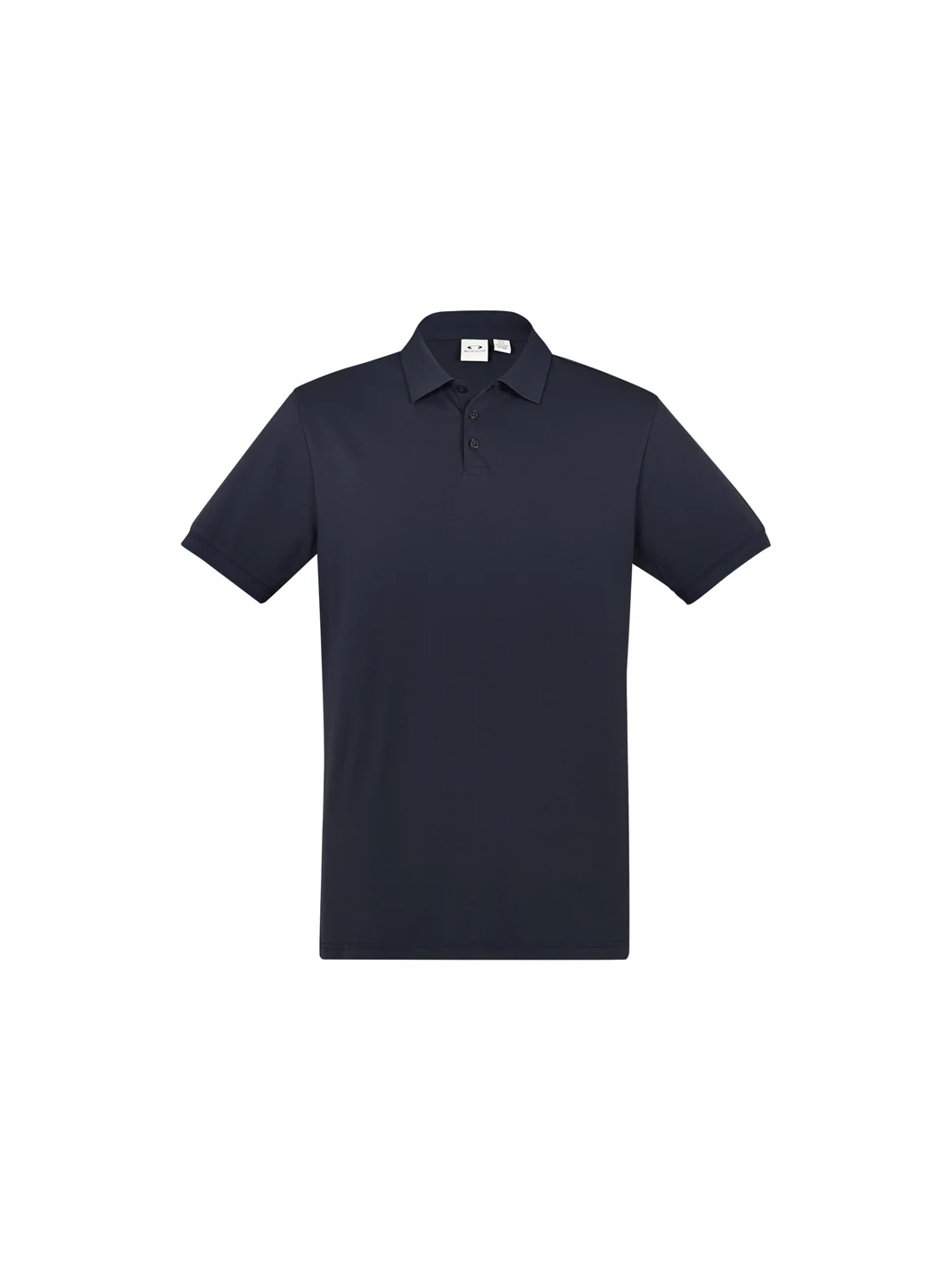 City Womens Short Sleeve Polo in Navy – front view