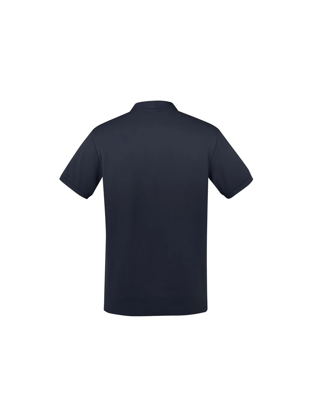 City Womens Short Sleeve Polo in Navy – back view