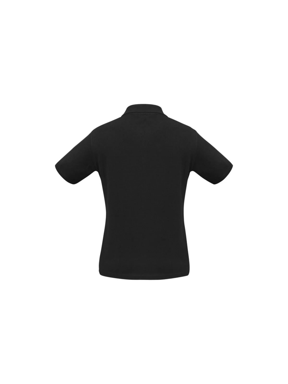 Ladies Ice Polo in Black – back view