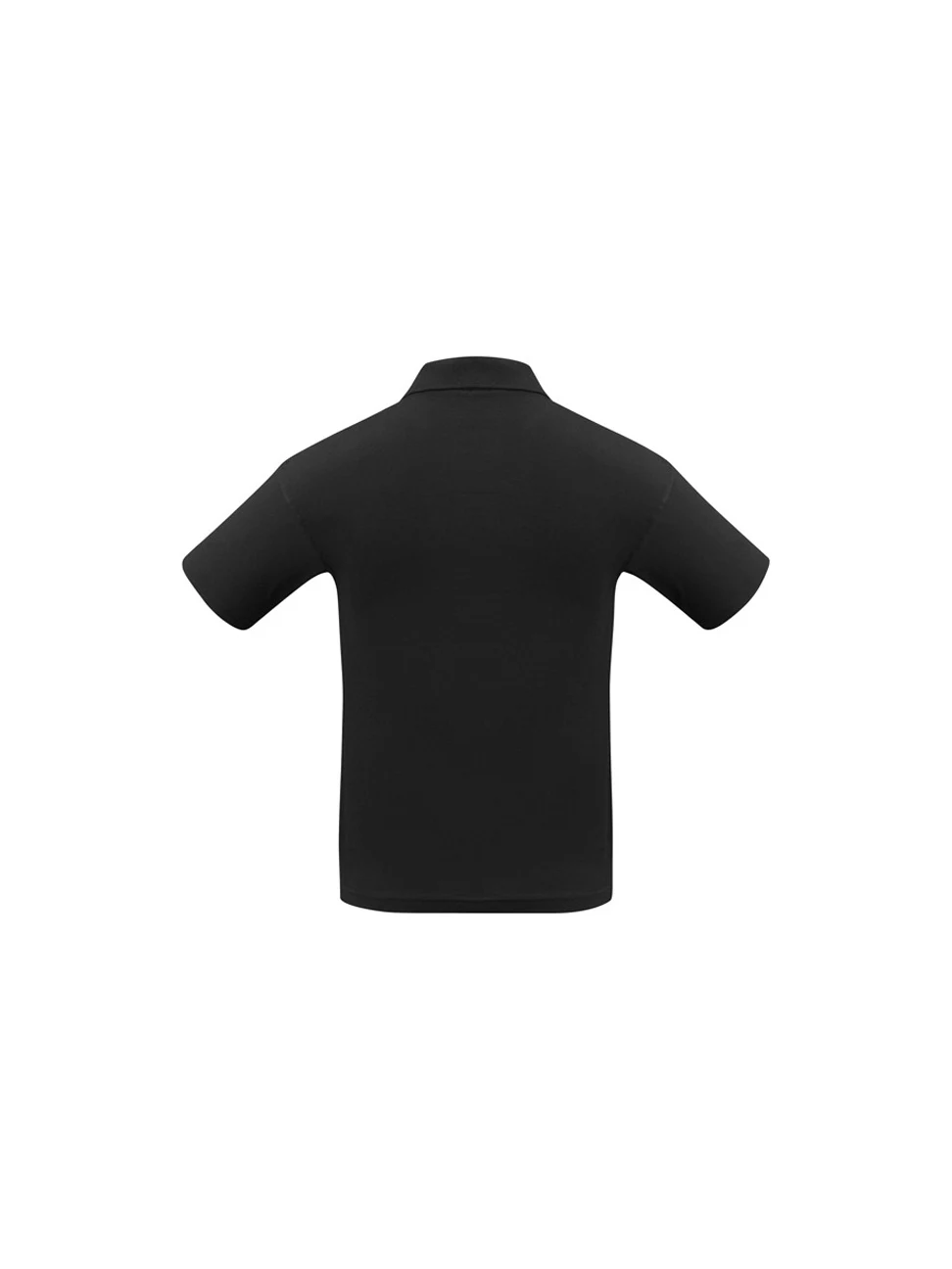 Men's Ice Polo in Black – back view