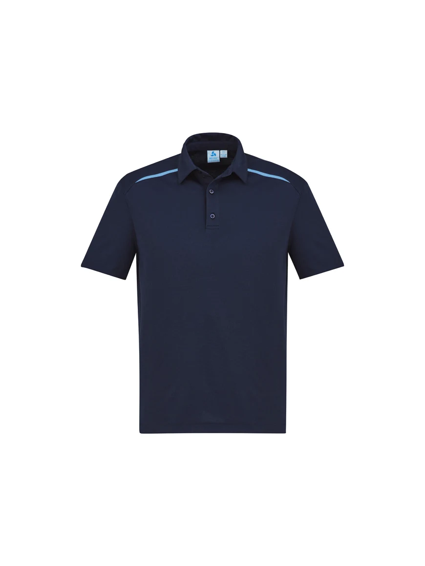 Men's Sonar Polo in Navy – front view