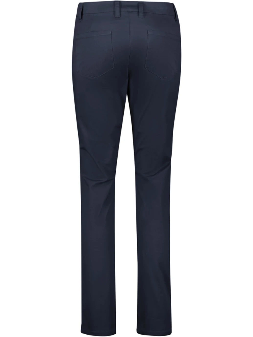 Traveller Women's Slim Leg Chino in Navy – back view