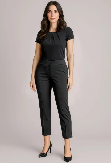 Siena 7/8 Mid-Waist Slim Leg Pant