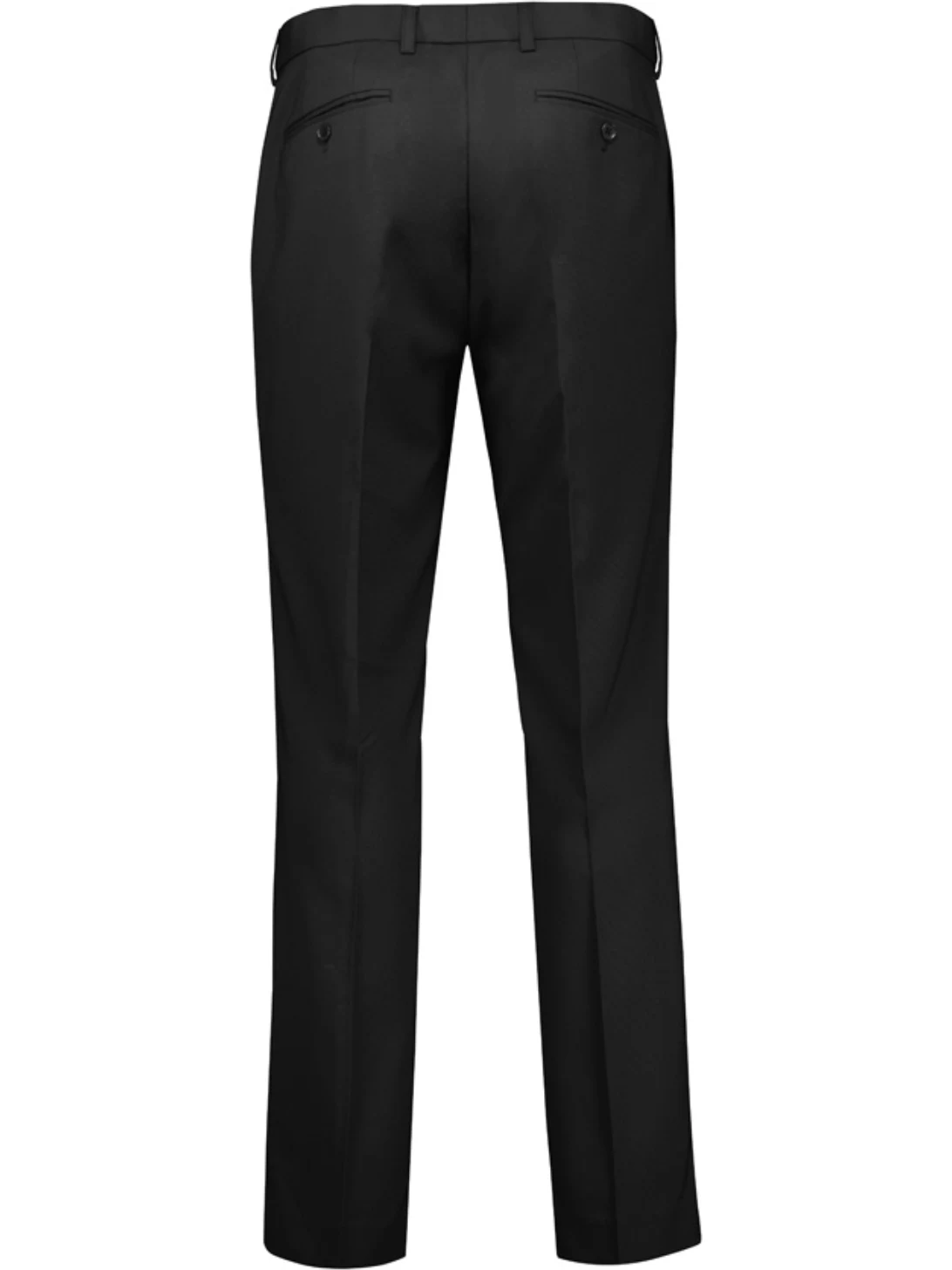 Renew Men's Adjustable Waist Straight Leg Pant in Black – back view