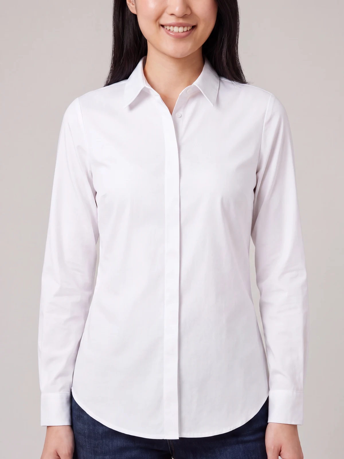Women's Charlie L/S Shirt – close-up detail