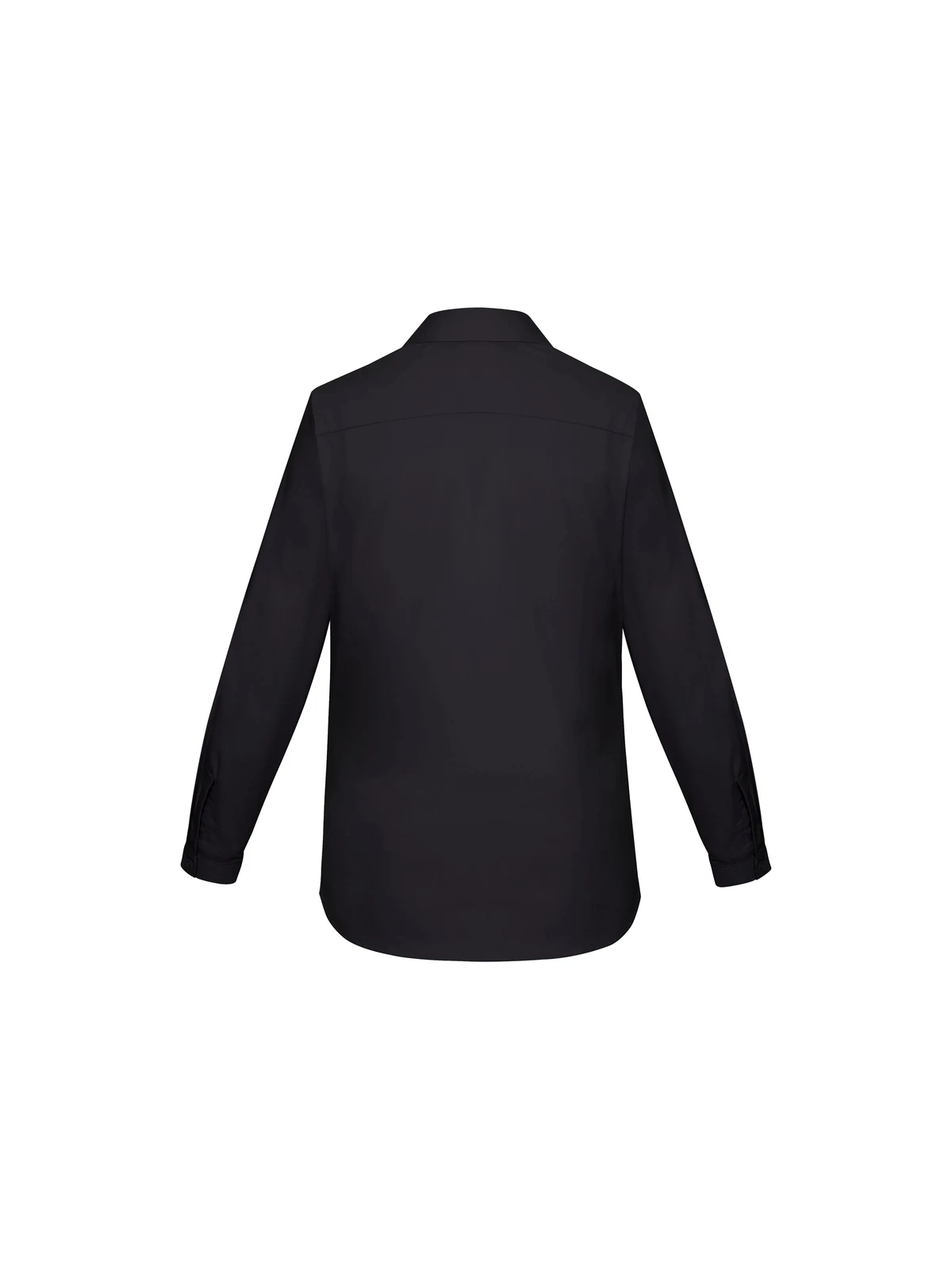 Women's Charlie L/S Shirt in Black – back view