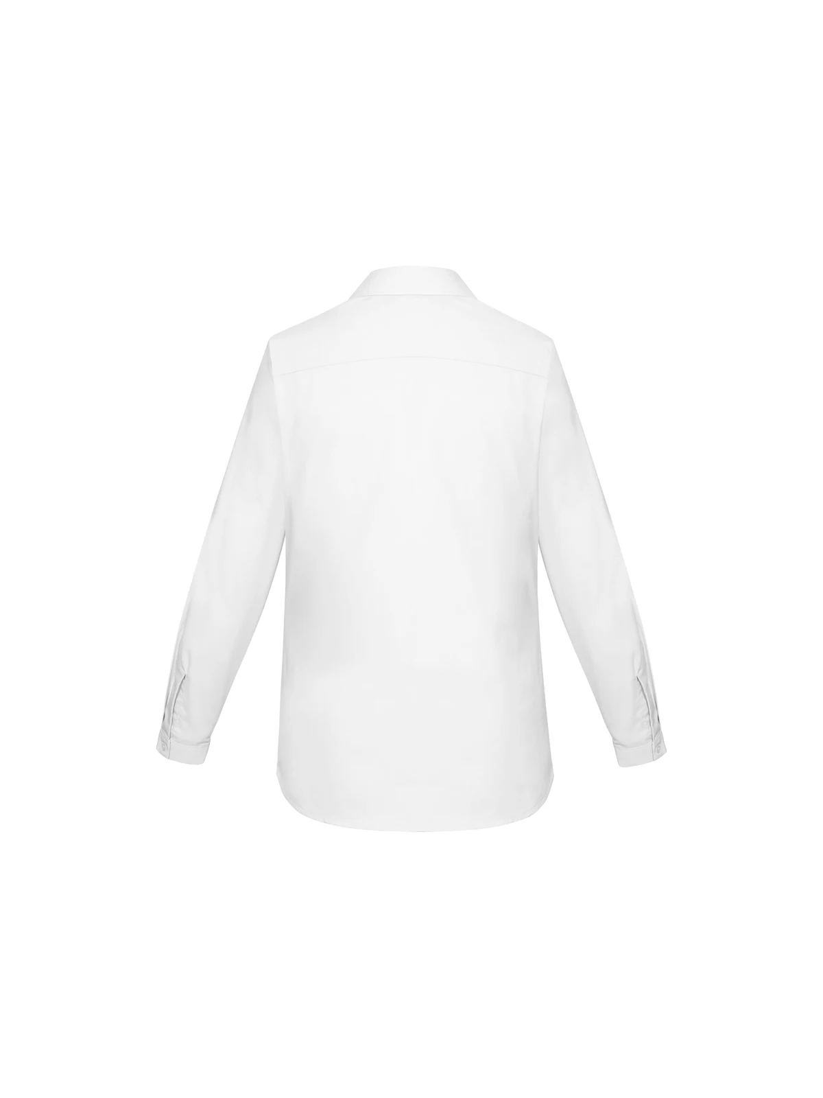 Women's Charlie L/S Shirt in White – back view