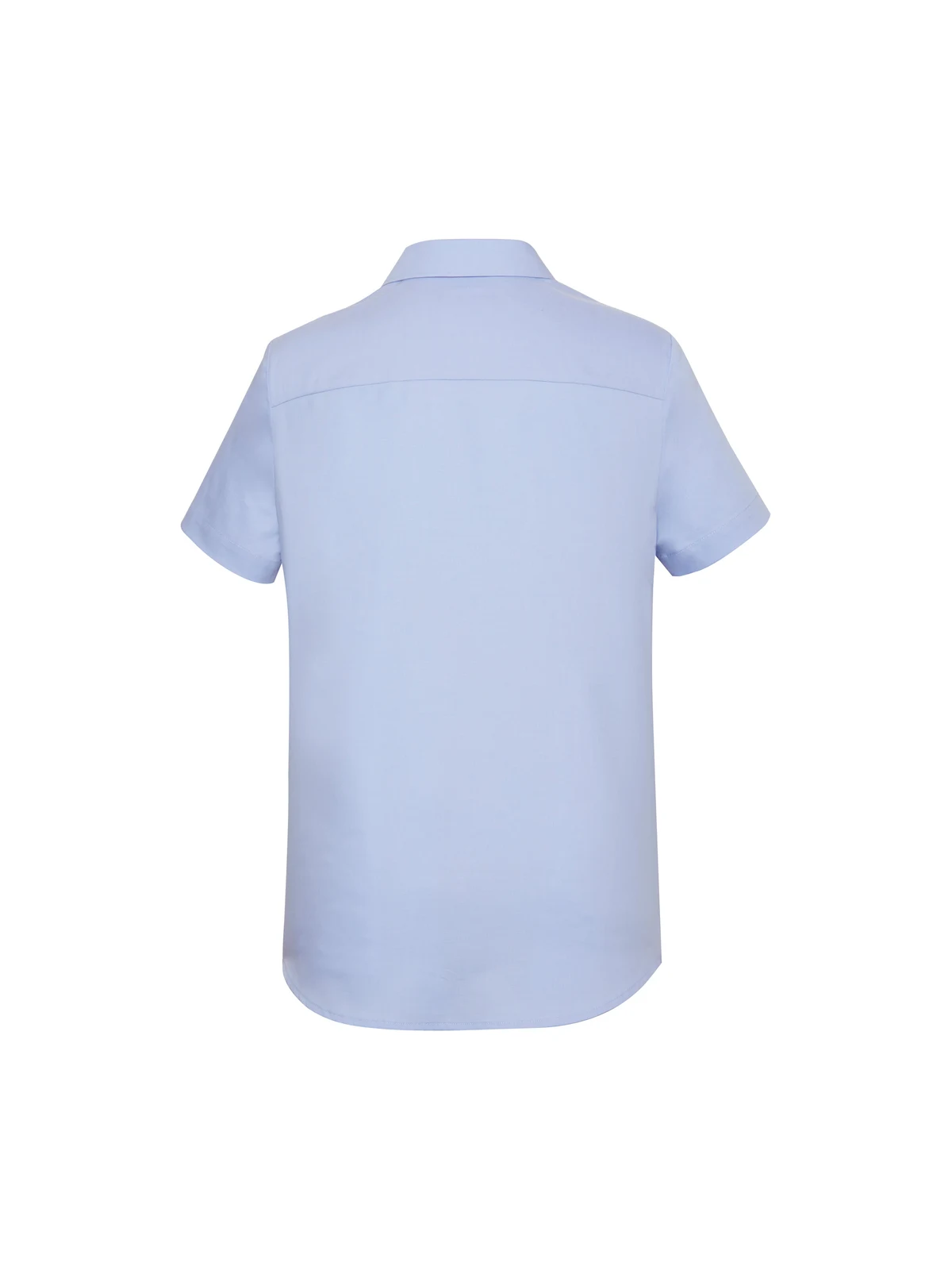 Women's Charlie S/S Shirt in Chambray – back view