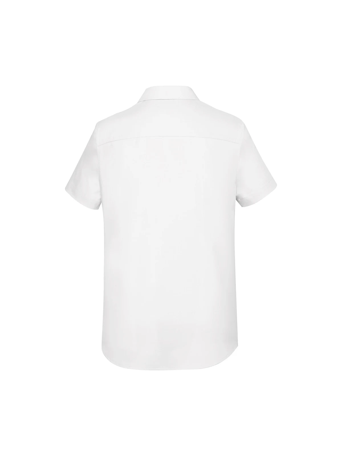 Women's Charlie S/S Shirt in White – back view