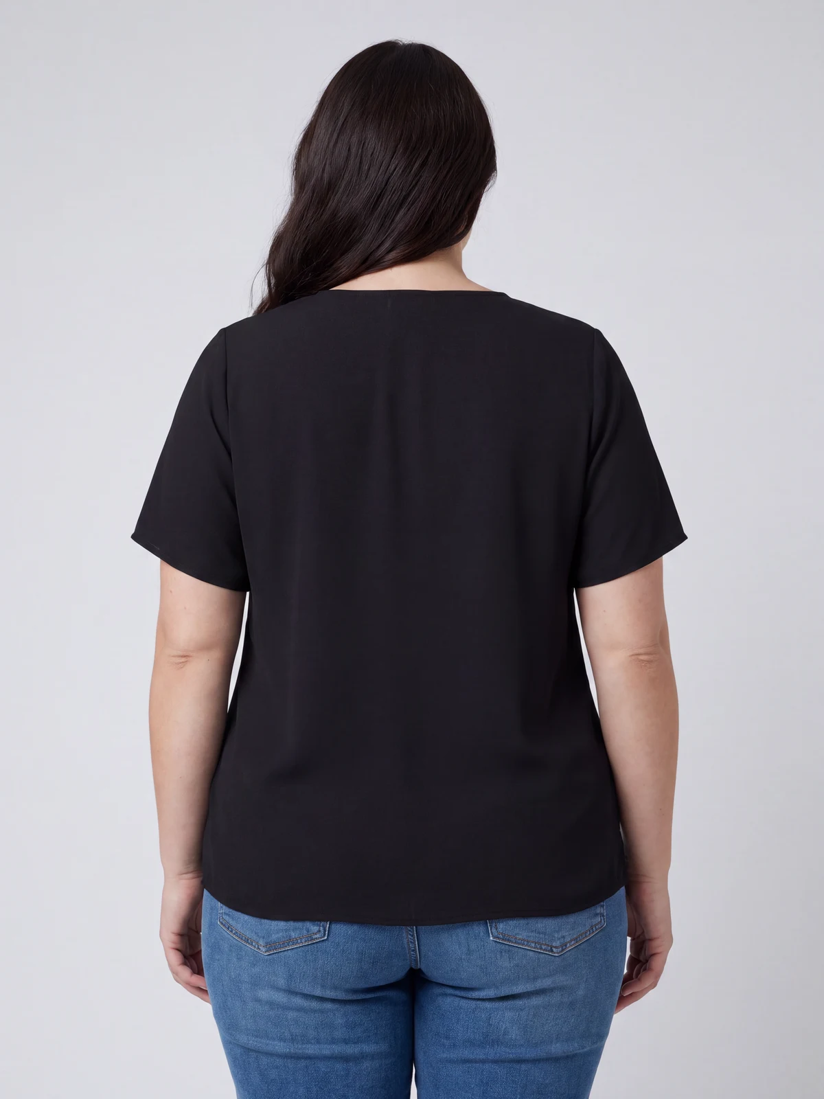Sydney T-Top in Black – back view