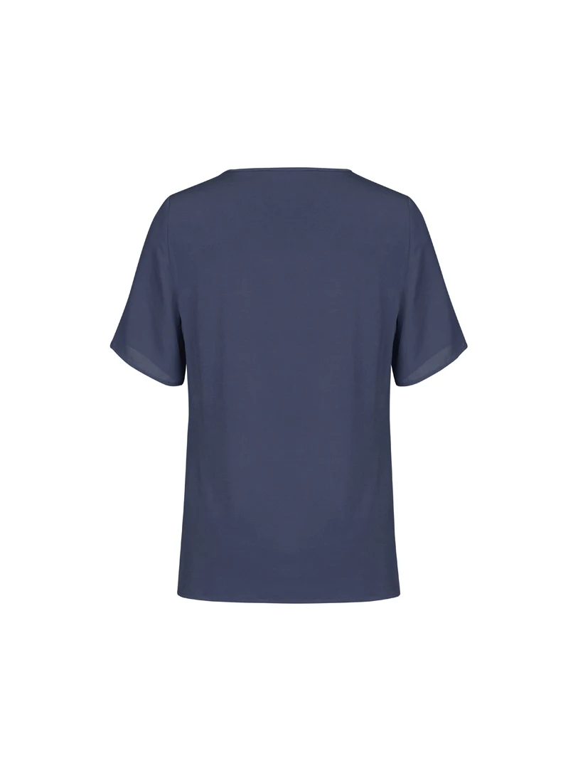 Sydney T-Top in Storm Blue – back view