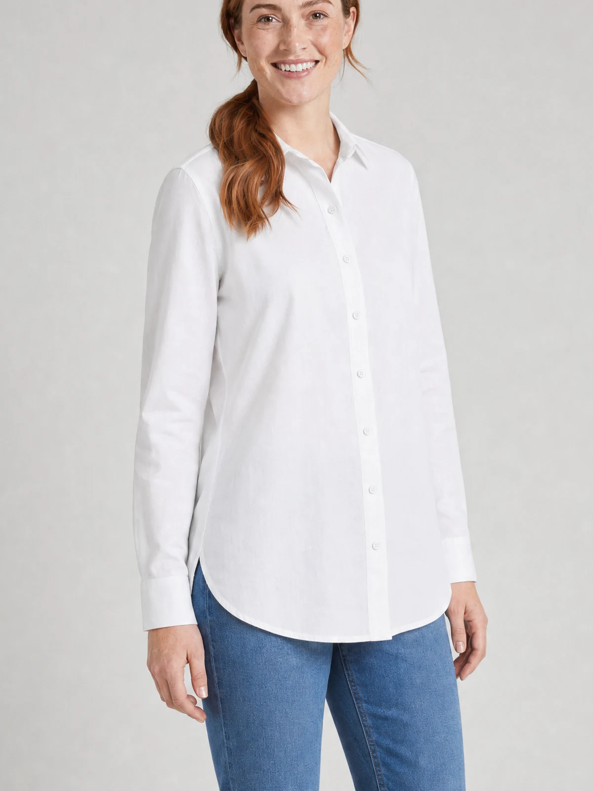 Women's Evelyn Long Sleeve Shirt – side view