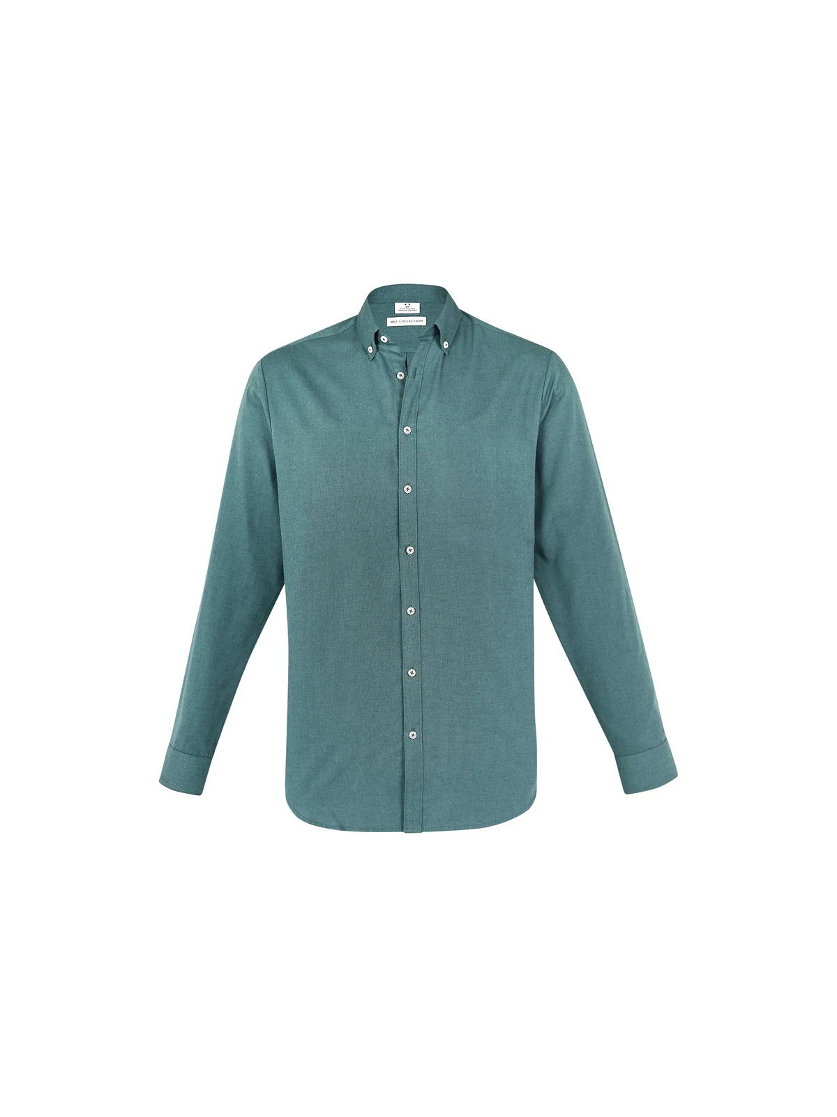 Men's Memphis Shirt in Jasper Green – front view