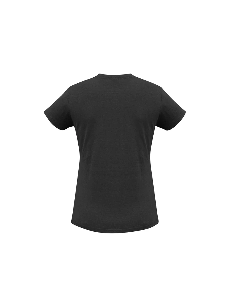 Ladies Ice Tee in Black – back view