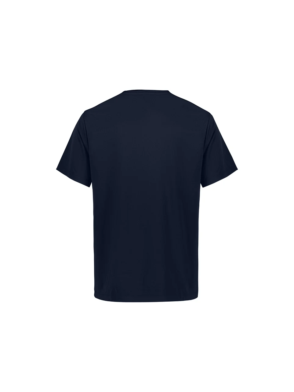 Men's Action Short Sleeve Tee in Navy – back view