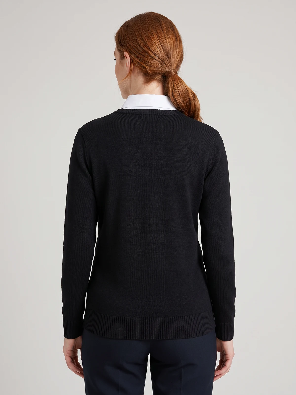 Women's Crew Pullover – back view