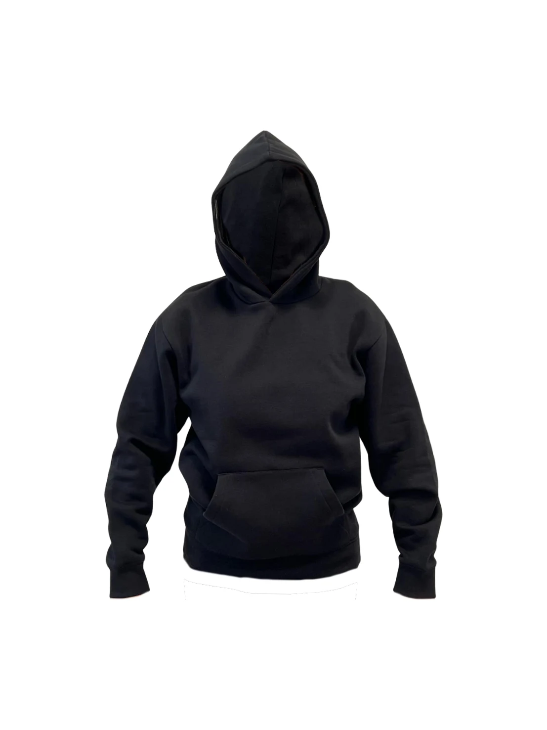 Signature Hoodie in Black – front view