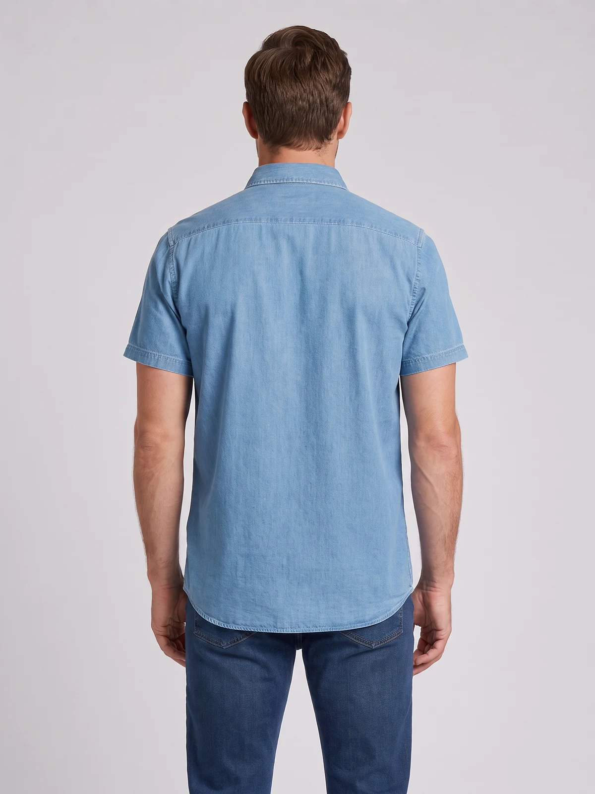 Men's Dylan Short Sleeve Shirt – back view
