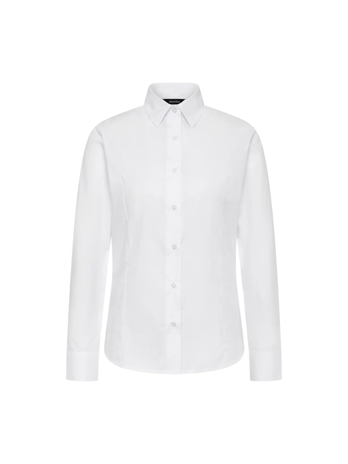 Ladies Blake Long Sleeve Shirt in White