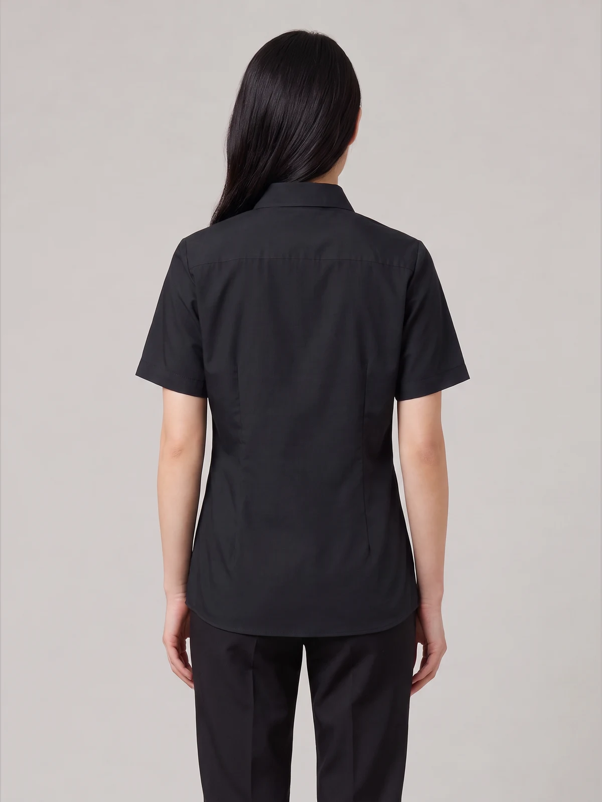 Ladies Blake Short Sleeve Shirt – back view