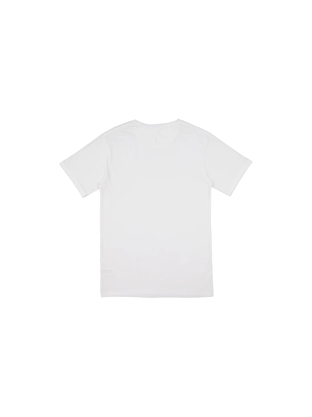 Basis Short Sleeve Tee Men's in White – back view