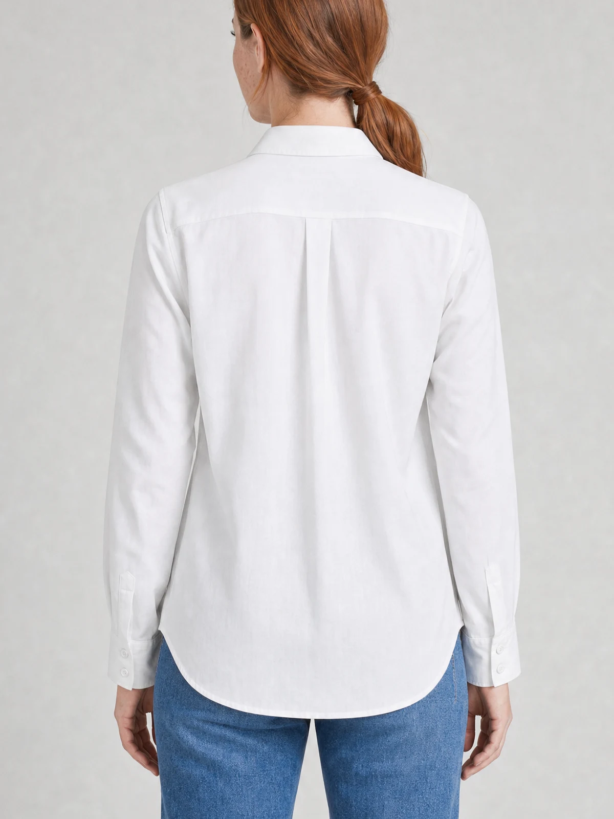 Women's Evelyn Long Sleeve Shirt – back view