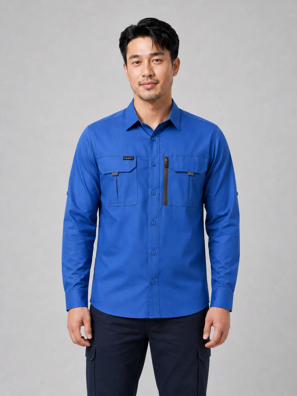 Men's Outdoor L/S Shirt – front view