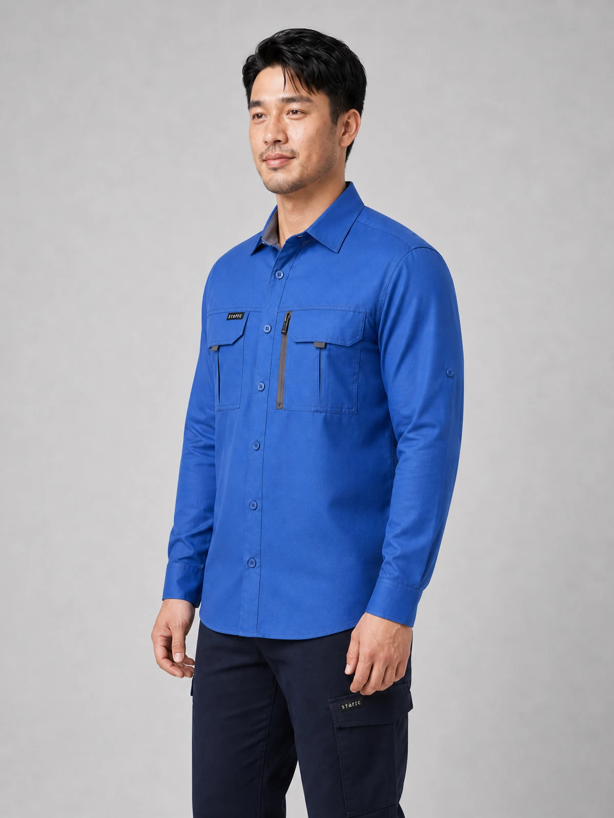 Men's Outdoor L/S Shirt – side view