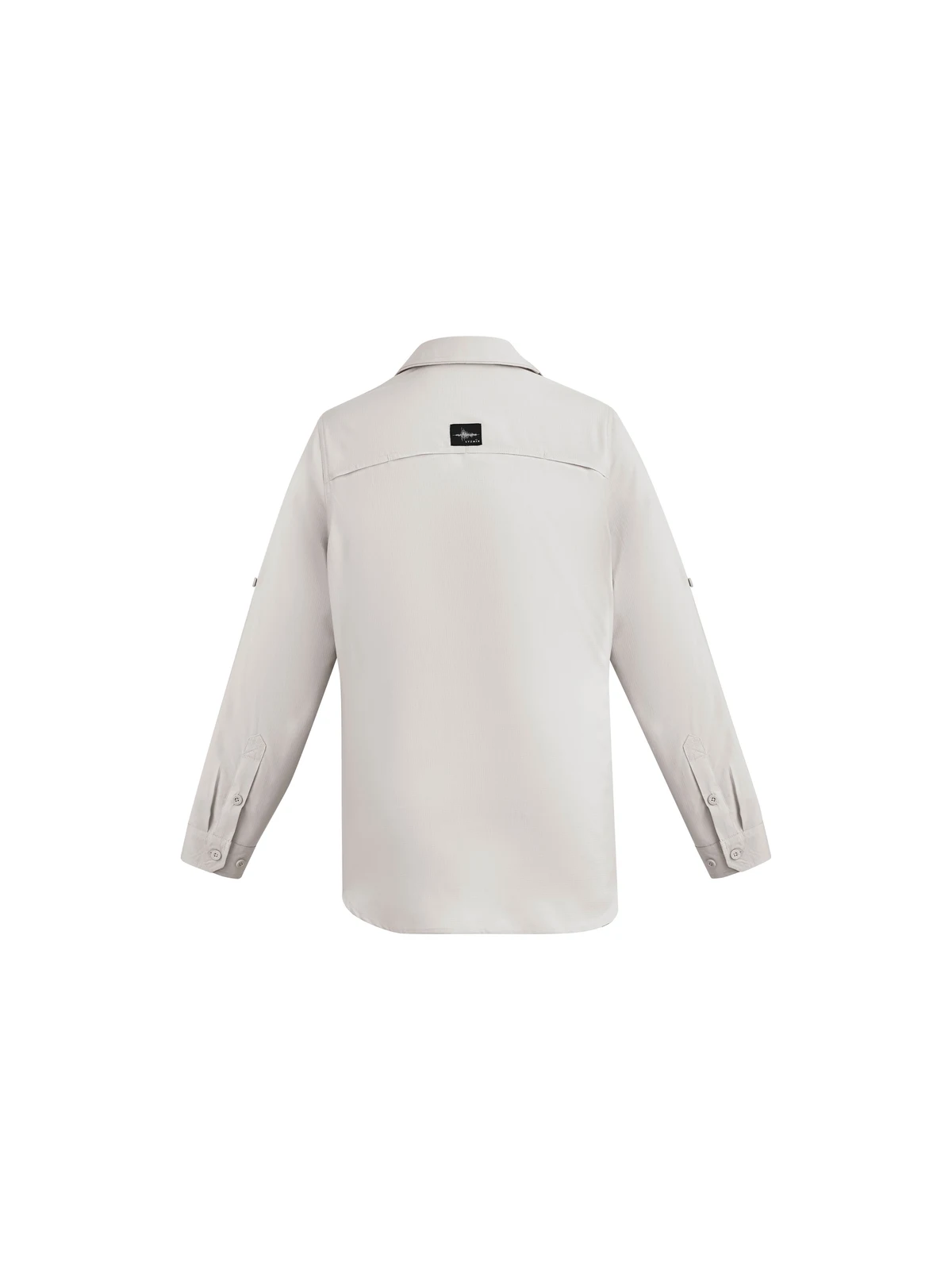 Men's Outdoor L/S Shirt in Natural – back view