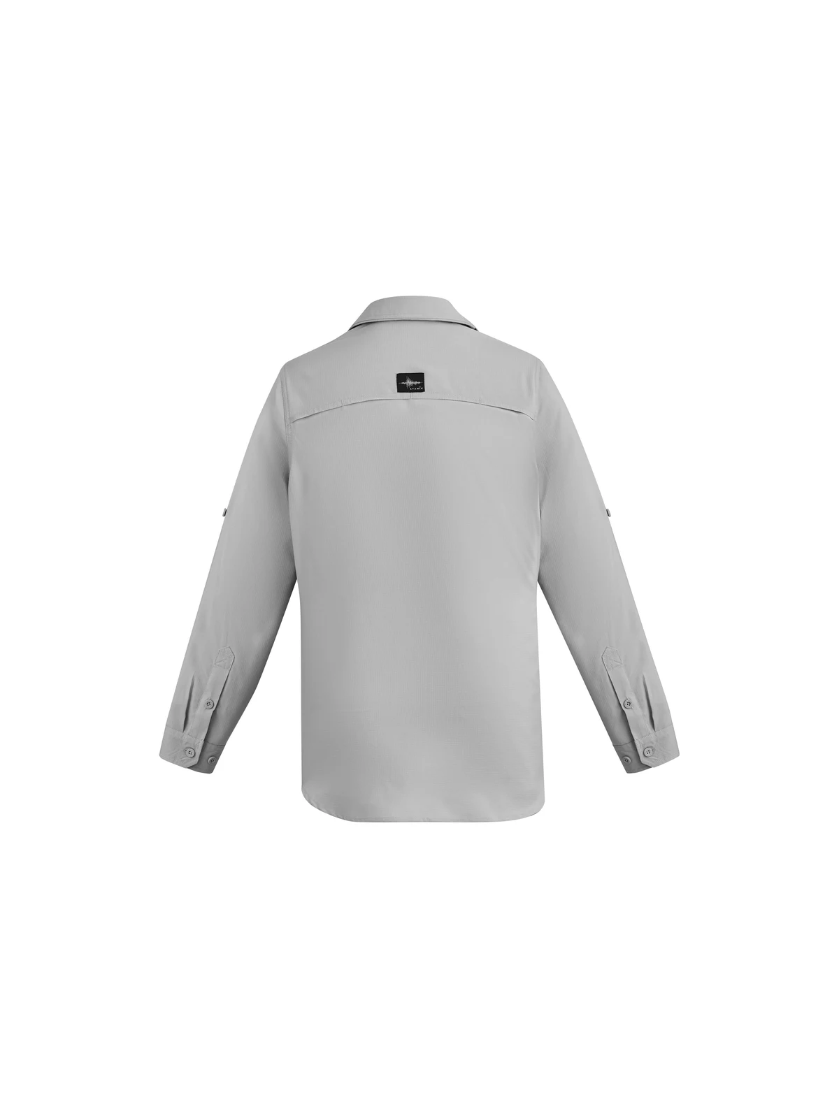 Men's Outdoor L/S Shirt in Stone – back view