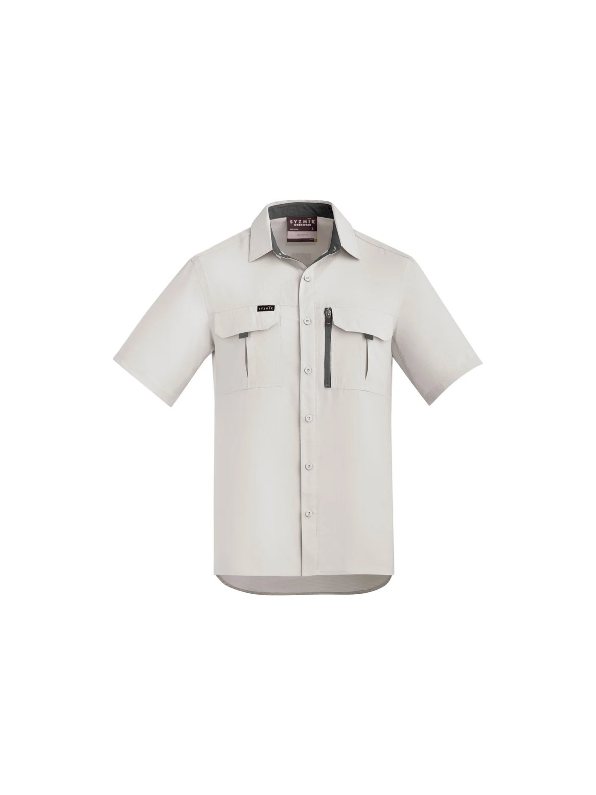 Men's Outdoor S/S Shirt in Natural – front view
